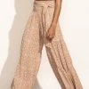 FINAL TOUCH COLLECTION Kristen Wide-Leg Pants In Pink - FINAL SALE