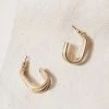LA RADIANT VAL JEAN GLOBAL Jewelry Cameron Double Layered Earrings