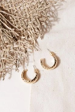 LA RADIANT VAL JEAN GLOBAL Loise Hoop Earrings - FINAL SALE