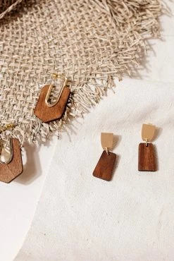 LA RADIANT VAL JEAN GLOBAL Kimber Drop Down Earrings