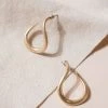 JOYFUL JEWELRY Amanda Hoop Earrings In Gold