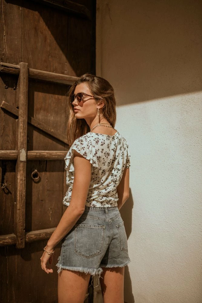 Wholesale ๐ PROMESA Carol Floral Blouse - FINAL SALE ๐ 6 PROMESA Carol Floral Blouse - FINAL SALE