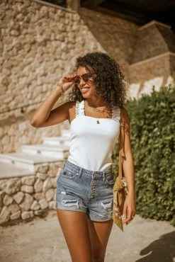 LISTICLE Presley Tank Top In Pink - FINAL SALE