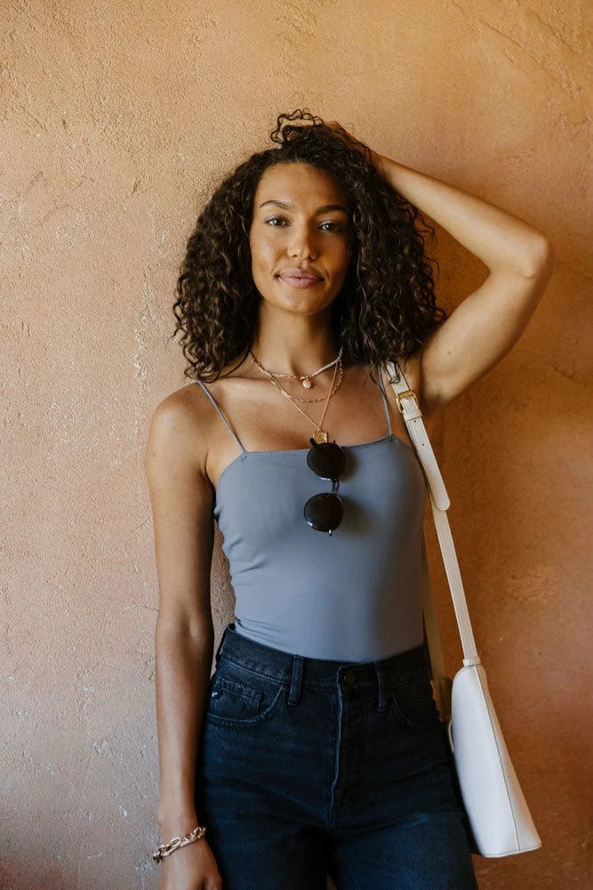 Brand new π SINA Charlotte Bodysuit In Blue - FINAL SALE β¨ 3 SINA Charlotte Bodysuit In Blue - FINAL SALE