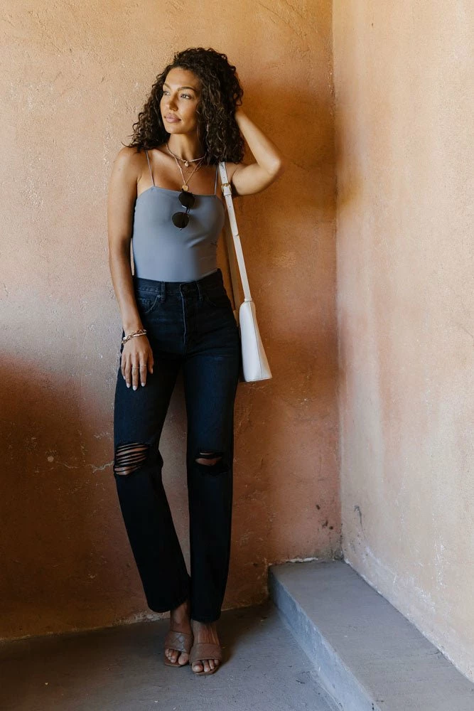 Brand new π SINA Charlotte Bodysuit In Blue - FINAL SALE β¨ 2 SINA Charlotte Bodysuit In Blue - FINAL SALE