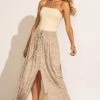 PROMESA Janie Maxi Skirt In Lavender - FINAL SALE