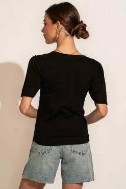 WORUI Louella Top In Black - FINAL SALE