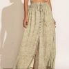 PROMESA Janie Maxi Skirt In Sage - FINAL SALE