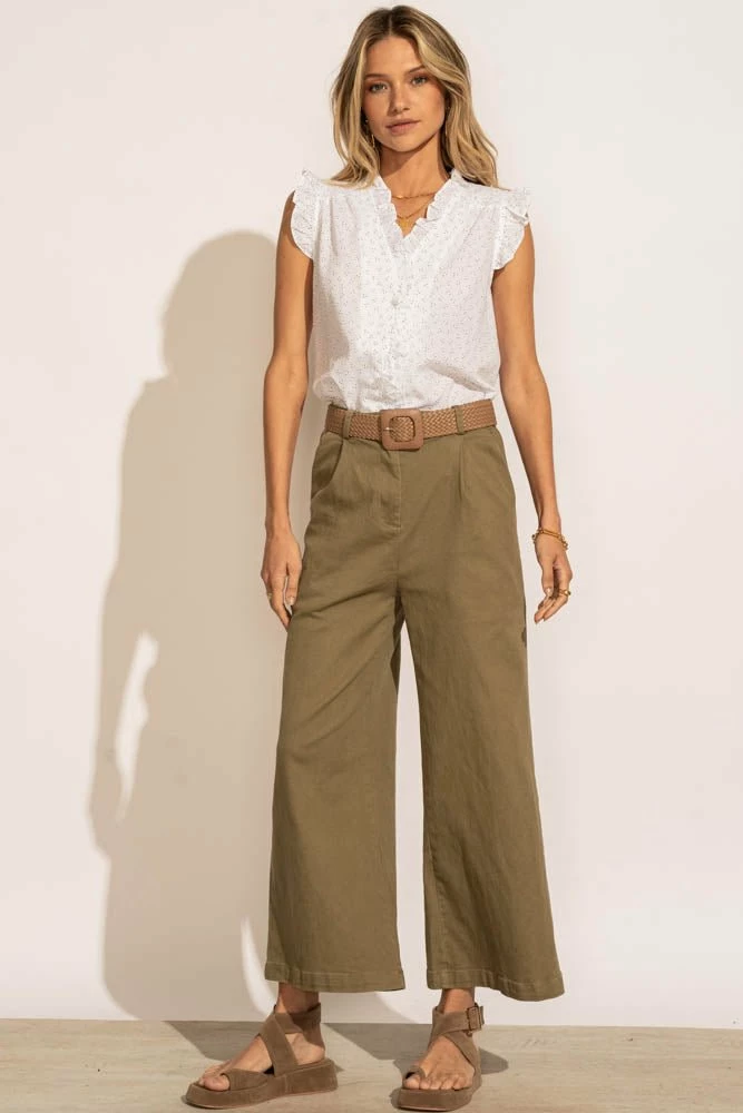 Flash Sale π FINAL TOUCH COLLECTION Shelby Pants In Olive - FINAL SALE π 3 FINAL TOUCH COLLECTION Shelby Pants In Olive - FINAL SALE