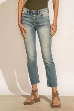 Jeans KanCan Celine Straight Leg Denim