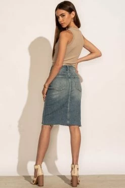 PLASTIC Vervet Claudia Skirt - FINAL SALE