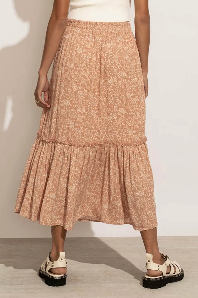 Wholesale βοΈ LAKE FLOWER FASHION Gloria Midi π Skirt - FINAL SALE π 5 LAKE FLOWER FASHION Gloria Midi Skirt - FINAL SALE