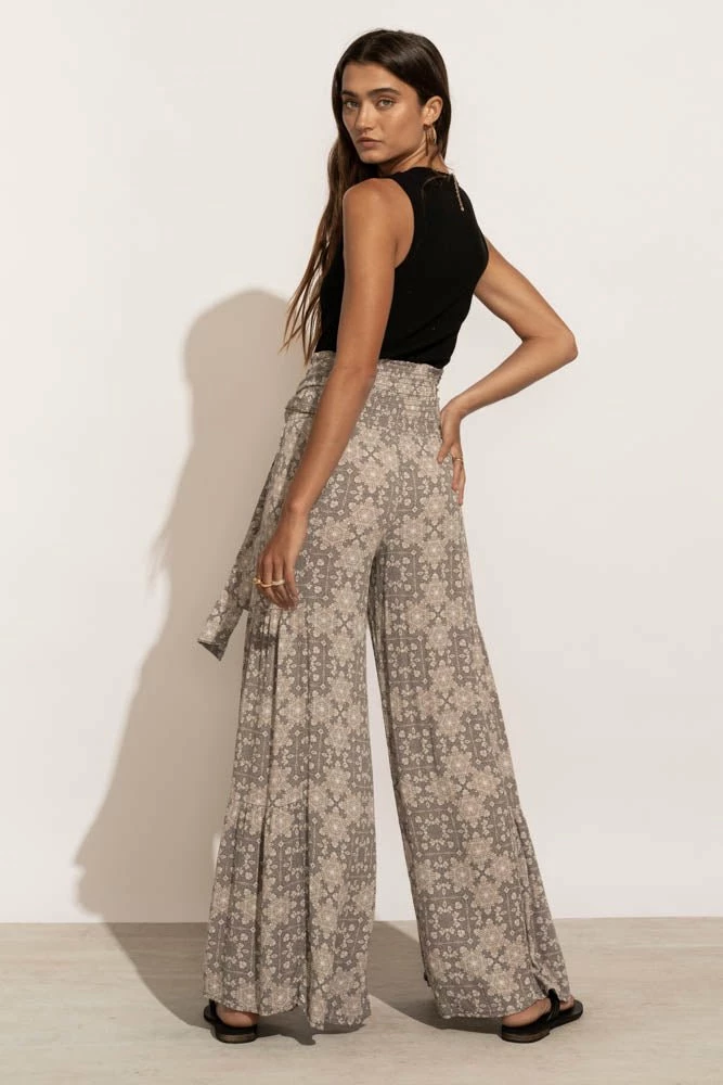 Budget π FINAL TOUCH COLLECTION Kristen Wide-Leg Pants In Grey - FINAL SALE π 1 FINAL TOUCH COLLECTION Kristen Wide-Leg Pants In Grey - FINAL SALE