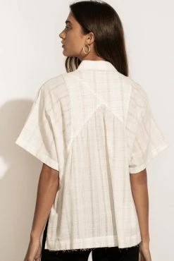 Best Pirce 👏 MILLIBON POLYMOND DK INC Erica Button Up Blouse - FINAL SALE ✔️ 14 MILLIBON POLYMOND DK INC Erica Button Up Blouse - FINAL SALE