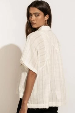 Best Pirce 👏 MILLIBON POLYMOND DK INC Erica Button Up Blouse - FINAL SALE ✔️ 11 MILLIBON POLYMOND DK INC Erica Button Up Blouse - FINAL SALE