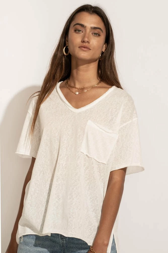 Promo ๐ LA MIEL Paula Oversized Top In White - FINAL SALE ๐ 5 LA MIEL Paula Oversized Top In White - FINAL SALE