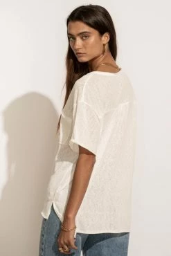Promo ๐ LA MIEL Paula Oversized Top In White - FINAL SALE ๐ 12 LA MIEL Paula Oversized Top In White - FINAL SALE