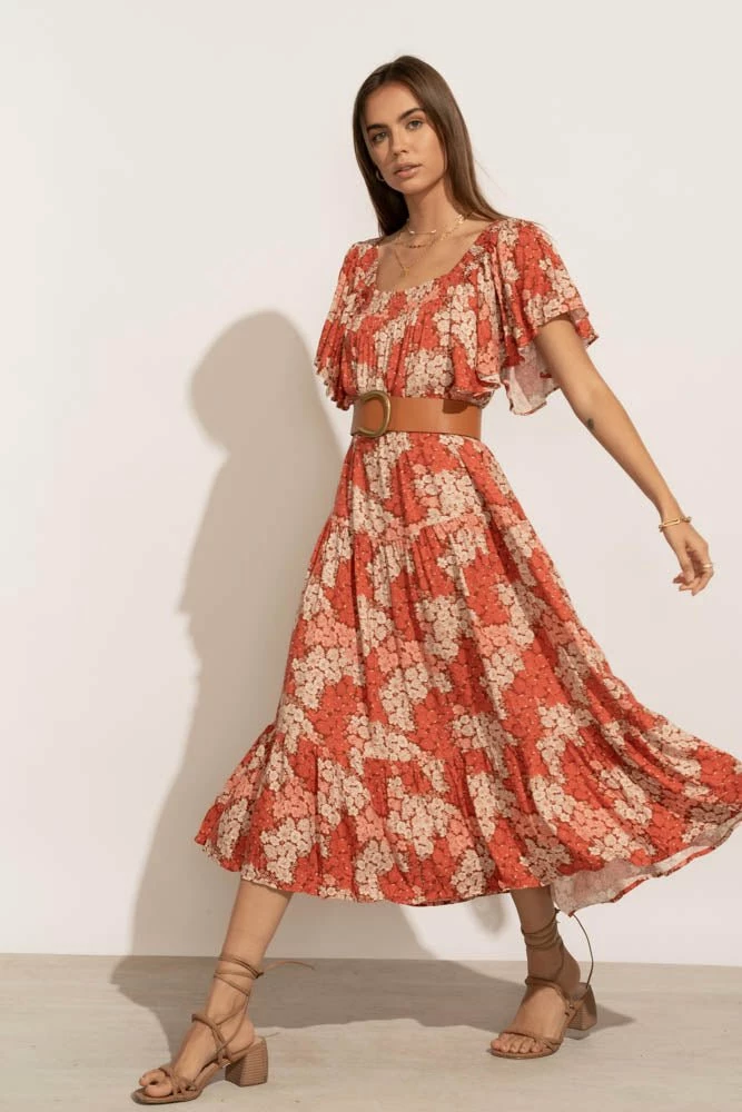 Top 10 π JACQUIE THE LABEL Galilee Floral π Dress - FINAL SALE π 8 JACQUIE THE LABEL Galilee Floral Dress - FINAL SALE