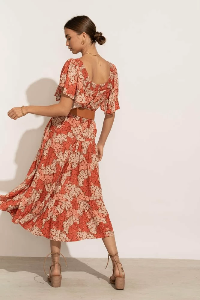 Top 10 π JACQUIE THE LABEL Galilee Floral π Dress - FINAL SALE π 4 JACQUIE THE LABEL Galilee Floral Dress - FINAL SALE