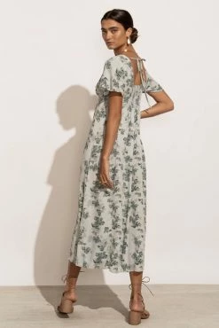 FINAL TOUCH COLLECTION Ollie Floral Dress In Blue - FINAL SALE