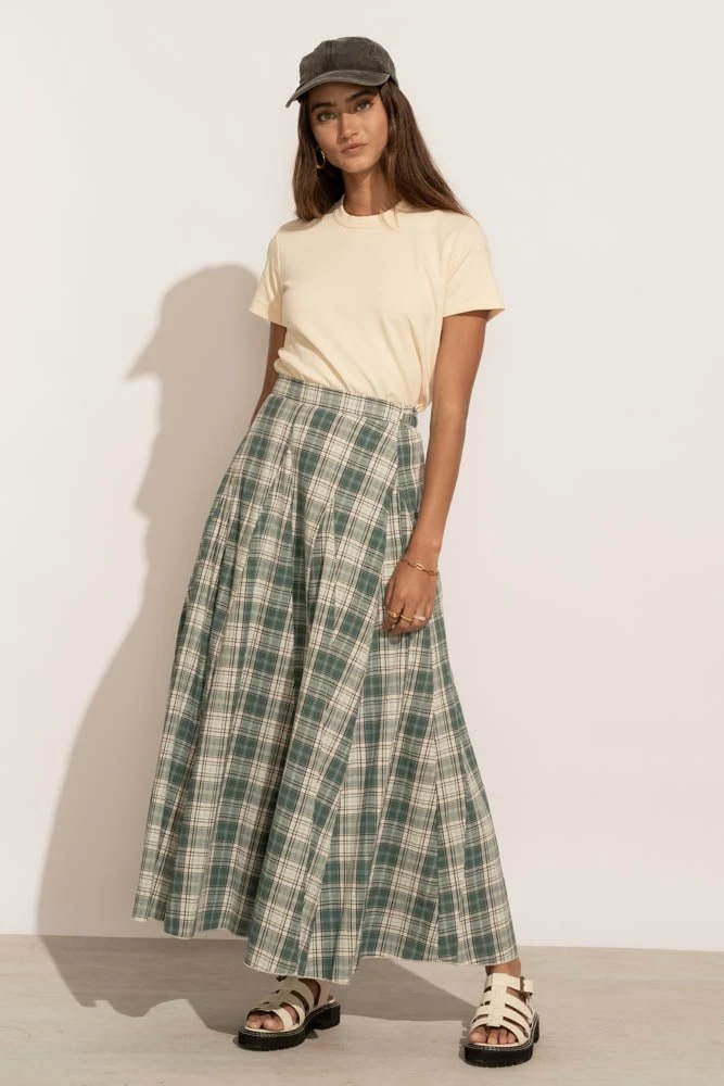 Best deal π― Listicle Sachi Plaid π Skirt In Blue - FINAL SALE 𧨠3 Listicle Sachi Plaid Skirt In Blue - FINAL SALE