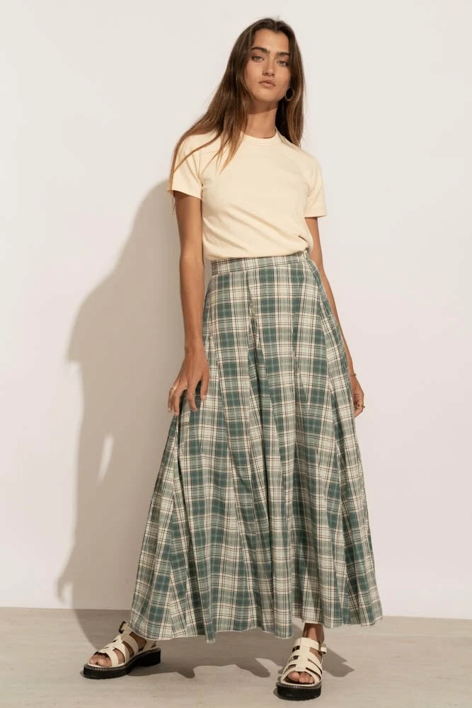 Best deal π― Listicle Sachi Plaid π Skirt In Blue - FINAL SALE 𧨠5 Listicle Sachi Plaid Skirt In Blue - FINAL SALE