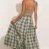 Listicle Sachi Plaid Skirt In Blue - FINAL SALE