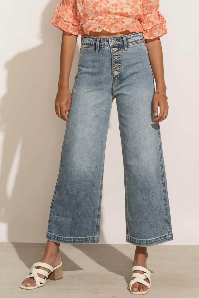 Budget 👏 KanCan Cleo Wide-Leg 👖 Jeans - FINAL SALE ⌛ 4 KanCan Cleo Wide-Leg Jeans - FINAL SALE