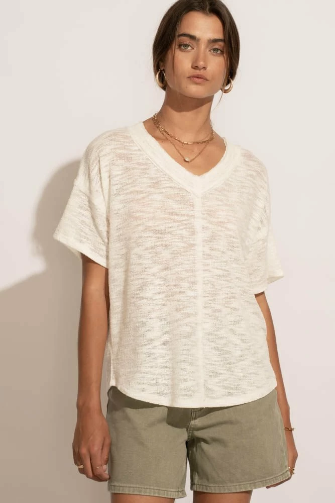 Brand new π CHERISH Rory Tee In White - FINAL SALE π― 5 CHERISH Rory Tee In White - FINAL SALE