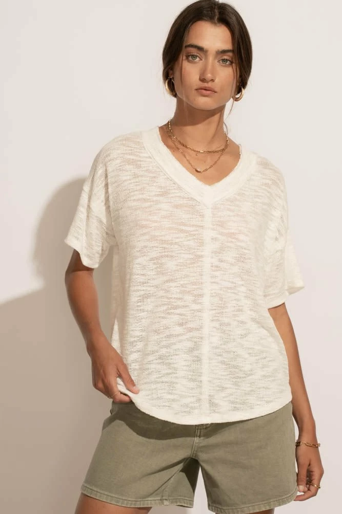 Brand new π CHERISH Rory Tee In White - FINAL SALE π― 4 CHERISH Rory Tee In White - FINAL SALE