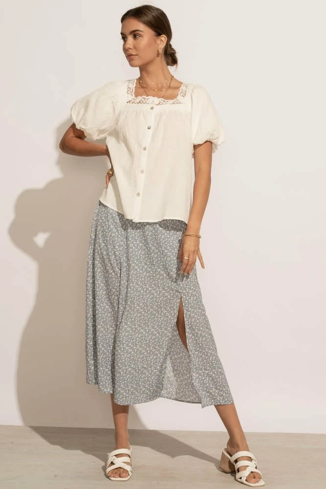 Budget π PROMESA Kate Floral π Skirt - FINAL SALE β¨ 4 PROMESA Kate Floral Skirt - FINAL SALE