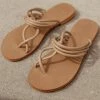 BEAST FASHION Adeline Sandals In Taupe Shoes