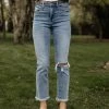 PLASTIC Vervet Jeanne Distressed Jeans - FINAL SALE