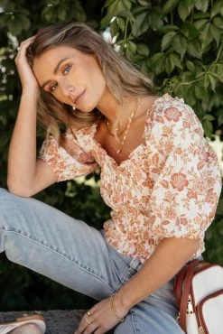 Cheap π LUSH CLOTHING Dante Floral Top - FINAL SALE π 11 LUSH CLOTHING Dante Floral Top - FINAL SALE