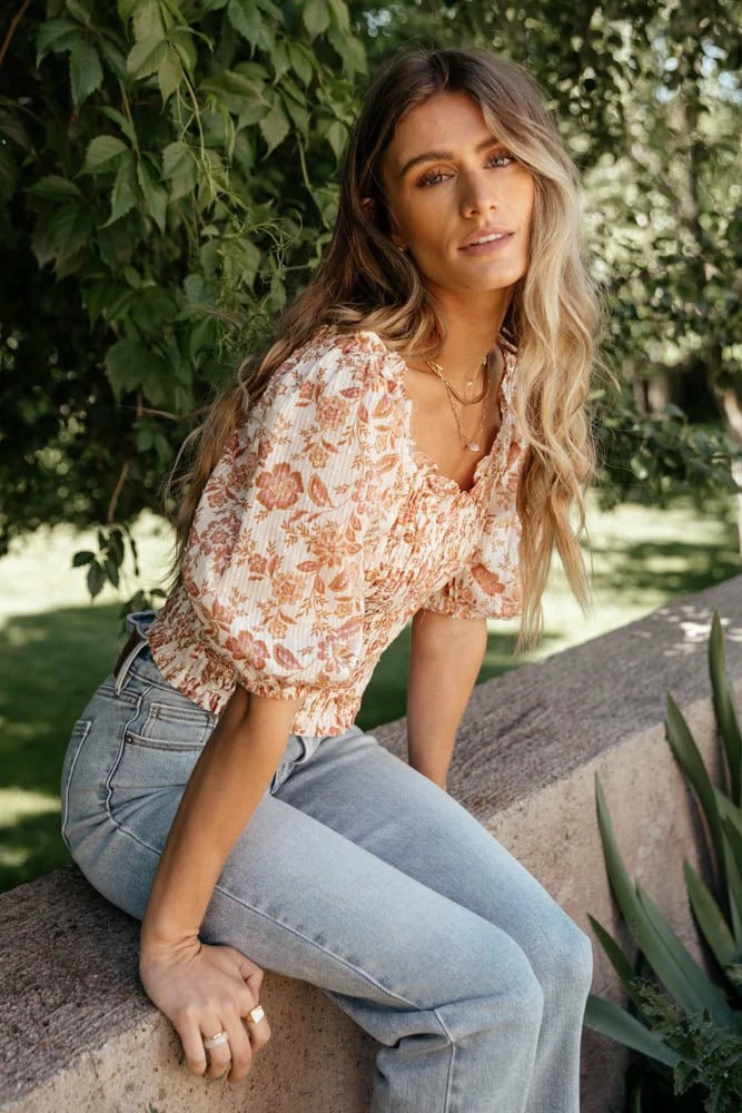 Cheap π LUSH CLOTHING Dante Floral Top - FINAL SALE π 7 LUSH CLOTHING Dante Floral Top - FINAL SALE