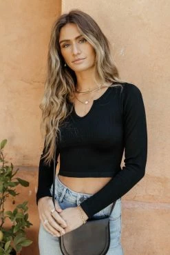 DYNAMIC FASHION Zenni Crop Top In White - FINAL SALE