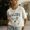 SWEET CLAIRE Malibu Tennis Club Tee - FINAL SALE
