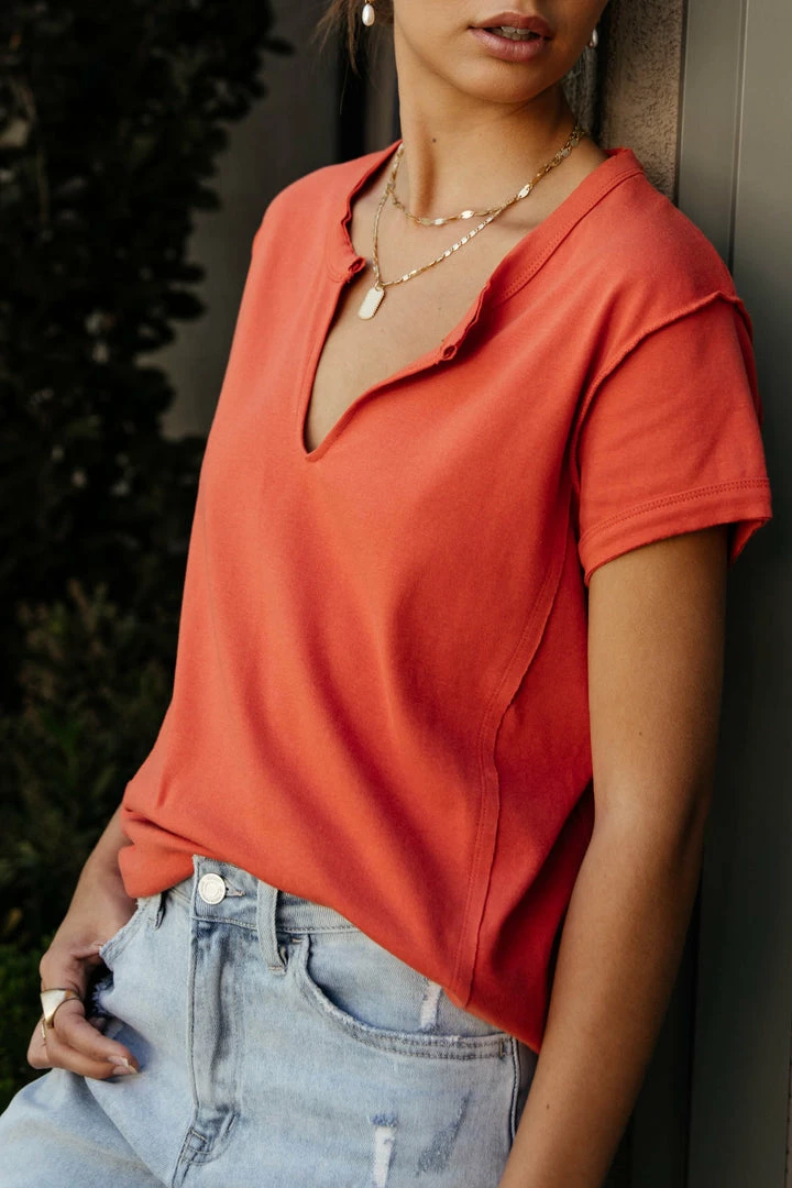 Hot Sale π WORUI Tops Marissa Tee In Orange π 3 WORUI Tops Marissa Tee In Orange