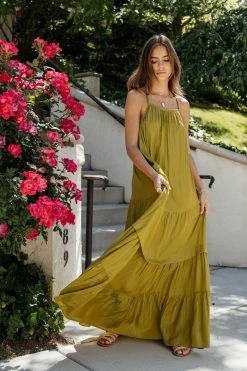 Mustard Seed Henley Maxi Dress - FINAL SALE