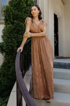SEE AND BE SEEN Dresses Alessandra Dress In Mauve