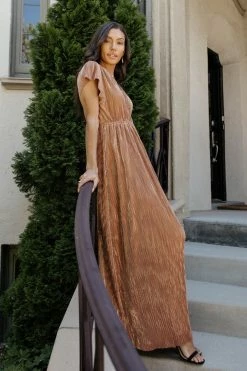 SEE AND BE SEEN Dresses Alessandra Dress In Mauve