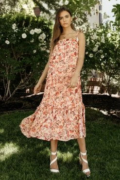 LUSH CLOTHING Ezra Midi Dress - FINAL SALE