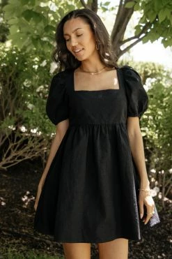 Promo π JACQUIE THE LABEL Rosalee Mini π Dress In Black - FINAL SALE π€© 9 JACQUIE THE LABEL Rosalee Mini Dress In Black - FINAL SALE