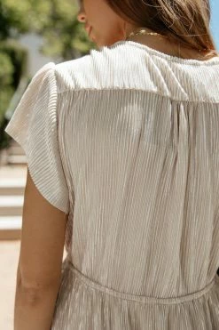 SEE AND BE SEEN Dresses Alessandra Dress In Gold