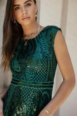 Flash Sale π RICARICA Eloise Maxi π Dress In Hunter Green 𧨠6 RICARICA Eloise Maxi Dress In Hunter Green