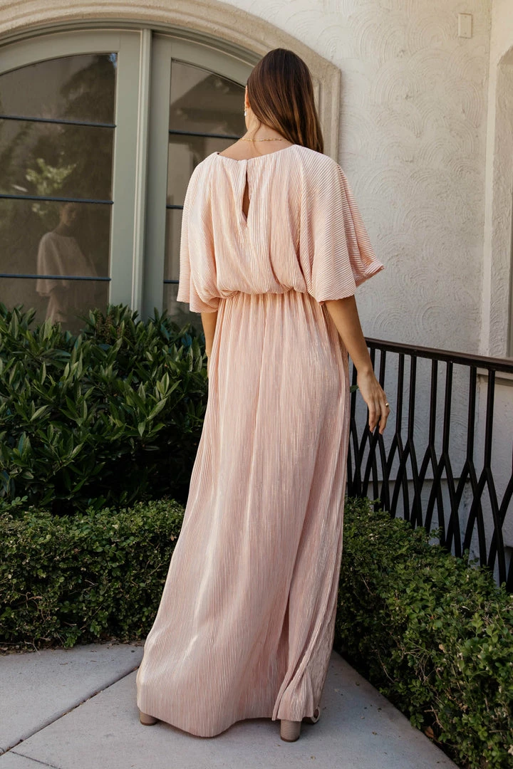 Outlet β¨ SEE AND BE SEEN Brooke Maxi π Dress In Pink π 4 SEE AND BE SEEN Brooke Maxi Dress In Pink