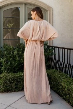 SEE AND BE SEEN Brooke Maxi Dress In Pink