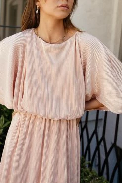 Outlet β¨ SEE AND BE SEEN Brooke Maxi π Dress In Pink π 6 SEE AND BE SEEN Brooke Maxi Dress In Pink