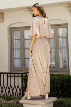 SEE AND BE SEEN Dresses Brooke Maxi Dress In Grey