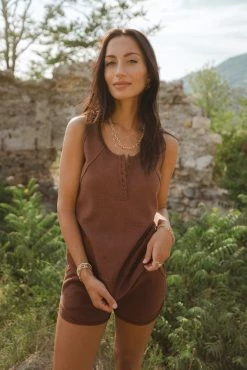 WORUI Clarice Waffle Knit Set - FINAL SALE